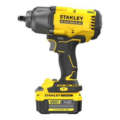 Гайковерт Stanley FatMax, ударний 18V, 4Ah, 950Нм, 2000 об/хв, 2600 уд/хв, 2.66кг (SFMCF940M1)