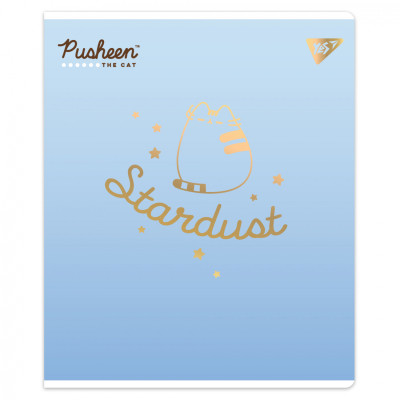 Зошит Yes Goldstar Pusheen А5 24 аркушів клітинка (767538)