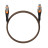 Дата кабель USB-C to USB-C 0.75m v3.2 240W Rugged double braided nylon black+orange UAG (9B4415114097)
