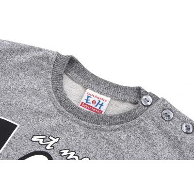 Набір дитячого одягу Breeze кофта зі штанами &quot;Look&quot; (8074-74B-gray)