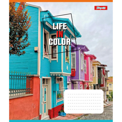 Зошит 1 вересня Life in colors А5 24 аркушів клітинка (767279)