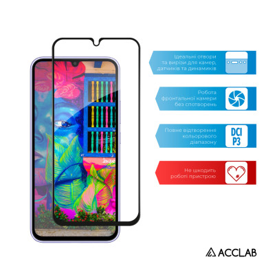Скло захисне ACCLAB Full Glue Samsung A34 5G (1283126559808)