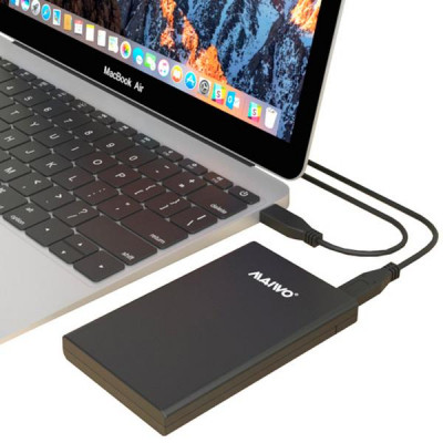 Кишеня зовнішня Maiwo 2.5&quot; SATA HDD/SSD to USB3.1 GEN2 Type-C (45768)