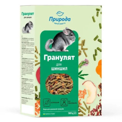Корм для гризунів Природа «Гранулят» для шиншил 500 г (4823082415649)