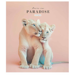 Зошит Школярик Love in paradise 48 аркушів клітинка (048-3256K)