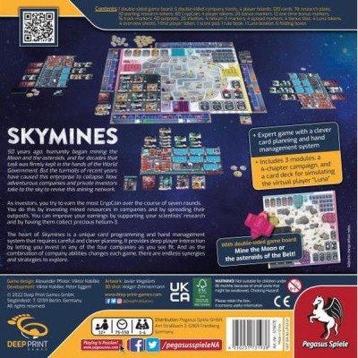 Настільна гра 18+ Pegasus Spiele Небесні шахти (Skymines) англійська (PS103)