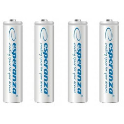 Акумулятор Esperanza AAA 1000mAh Ni-MH * 4 white (EZA102W)