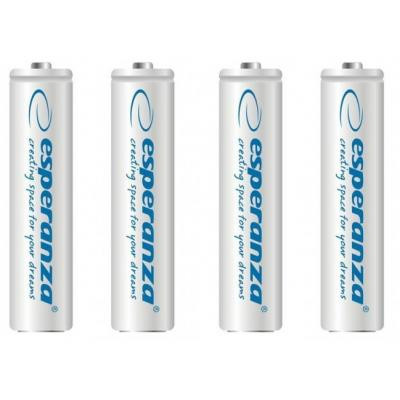 Акумулятор Esperanza AAA 1000mAh Ni-MH * 4 white (EZA102W)