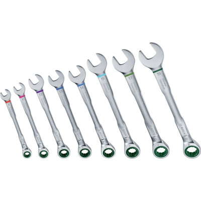 Ключ Bosch комбинированный, набор 8шт, 6-19мм (1.600.A02.7PS)