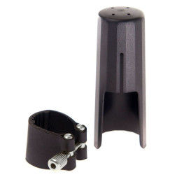 Лігатура для саксофонів J.Michael Leather Clamp and Cap for Tenor Sax (D-04)