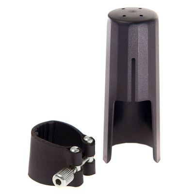 Лігатура для саксофонів J.Michael Leather Clamp and Cap for Tenor Sax (D-04)