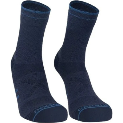 Водонепроникні шкарпетки Dexshell Running Lite 2.0 Socks сірі розмір S (36-38) (DS20610TLG2.0-S)