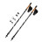 Палиці для скандинавської ходи PowerPlay 9104 Lykke Black/White 80-135 см (PP_9104_LYKKE_Bl/White)