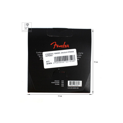 Струни для гітари Fender Soprano Ukulele Strings (227874)