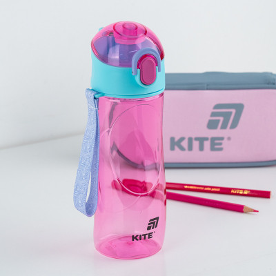 Поїльник-непроливайка Kite 530 мл, рожева (K25-400-1)