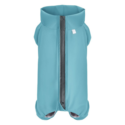 Дощовик для тварин WAUDOG Clothes водонепроникний L50 блакитний (19902)