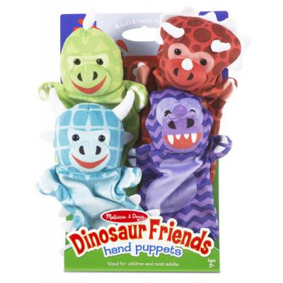 Ігровий набір Melissa&amp;Doug Ляльковий театр Динозаври, 4 штуки (MD9085)