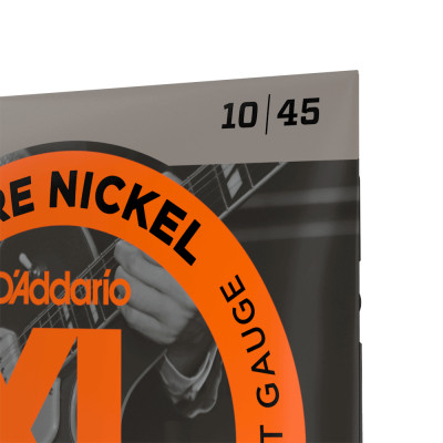 Струни для гітари D&#039;Addario XL Pure Nickel Regular Light (10-45) (EPN110)