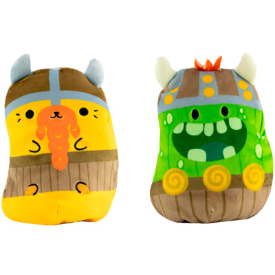 М&#039;яка іграшка Cats vs Pickles 2 в 1 – Котик та огірок Вікінги (CVP2200-1)