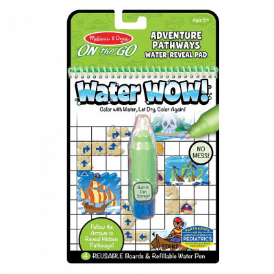 Набір для творчості Melissa&amp;Doug чарівна водна розмальовка Шляхи пригод (MD30174)