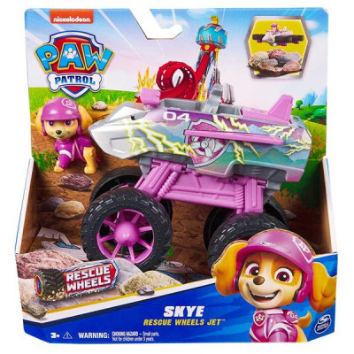 Ігровий набір Paw Patrol Мегаколеса Великий рятувальний автомобіль-трансформер із Скай (SM17776/6069303)