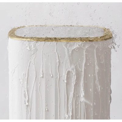 Контейнер для сміття JAH Nordic Сенсорний Білий із сірим 12 л (20258)