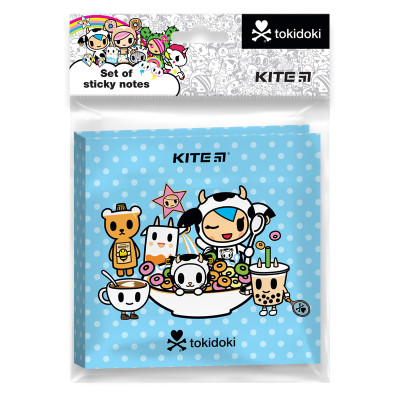 Стікер-закладка Kite набір з клейкою смужкою tokidoki (TK22-477-2)