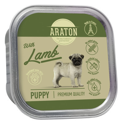 Консерви для собак ARATON Puppy with Lamb 150 г (KIK45702)