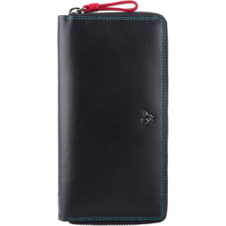 Гаманець Visconti SP33 Iris з RFID Black Multi (SP33 BLK M)