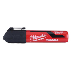 Маркер Milwaukee INKZALL для будмайданчика супер-великий XL чорний (блістер) (4932471558)