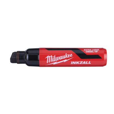 Маркер Milwaukee INKZALL для будмайданчика супер-великий XL чорний (блістер) (4932471558)