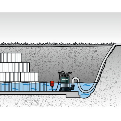 Заглибний насос Metabo напірний TDP 7501 S, 1000Вт, 7.5куб/год, (0250750100)