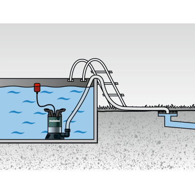 Заглибний насос Metabo напірний TDP 7501 S, 1000Вт, 7.5куб/год, (0250750100)