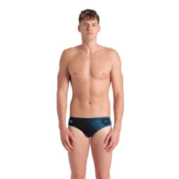 Плавки Arena Foggy Dots Swim Briefs 008482-500 чорний 85 (3468337428541)
