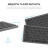 Клавіатура OfficePro SK1550 Wireless Black (SK1550B)