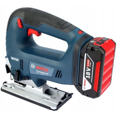 Електролобзик Bosch GST 185-LI 18В, 2х4Ah, 3500об/хв, кейс (0.601.5B3.024)