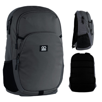 Рюкзак шкільний GoPack Education Teens 185 темно-сірий (GO25-185L-1)