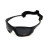 Сонцезахисні окуляри BluWater Hydro Polarized (Dark Gray) Anti-Fog Чорні лінзи в чорній оправі (BW-HYD-SD12)