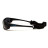 Сонцезахисні окуляри BluWater Hydro Polarized (Dark Gray) Anti-Fog Чорні лінзи в чорній оправі (BW-HYD-SD12)