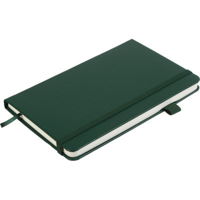 Книга записна Buromax Etalon 125x195 мм 96 листів без лінівки обкладинка зі штучної шкіри Зелена (BM.291060-04)