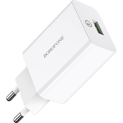 Зарядний пристрій BOROFONE BA21A White (BA21AW)