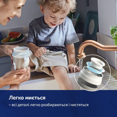 Поїльник-непроливайка Lovi 360 250 мл Night&amp;Day Rabbit (1/610)