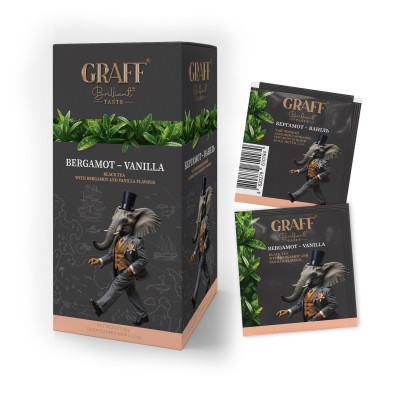 Чай Graff Bergamot&amp;Vanilla 20х1.5 г (4820279610153)