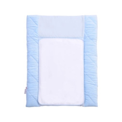 Пеленальний матрацик Верес Velour Medium blue 50х70 см (429.05)