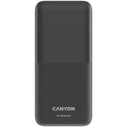 Батарея універсальна Canyon PB-1010 10000 mAh PD/22.5W QC/3.0 Black (CNE-CPB1010B)