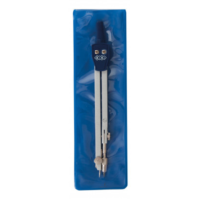 Циркуль ZiBi COLLEGE у м&#039;якому PVC чохлі, темно-синій, KIDS Line (ZB.5310CL-03)