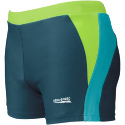 Плавки Aqua Speed Dario 346-28 блакитний, зелений, синій L (5908217662354)