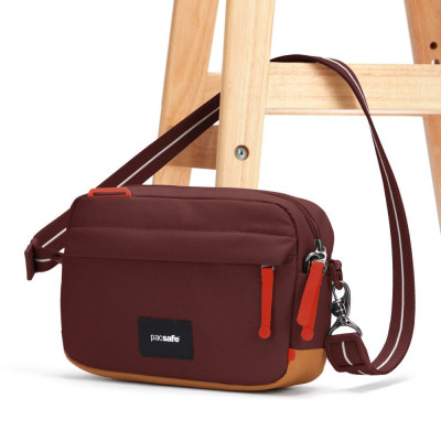 Сумка Pacsafe GO crossbody Бургунді (35105345)