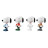 Конструктор Pantasy Snoopy - Родстер (86908)
