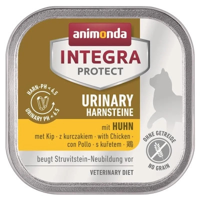 Вологий корм для кішок Animonda Integra Protect Urinary Struvit dish with Chicken при сечокам&#039;яній хворобі (4017721866101)